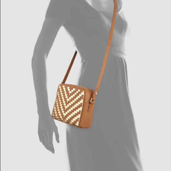 Milly Dylan Woven Zip Crossbody Bag - Picture 4 of 4